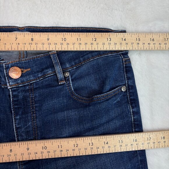 LOFT Jeans 28/6 Skinny Crop Mid-Rise Medium Wash Stretch Women's - Picture 8 of 13